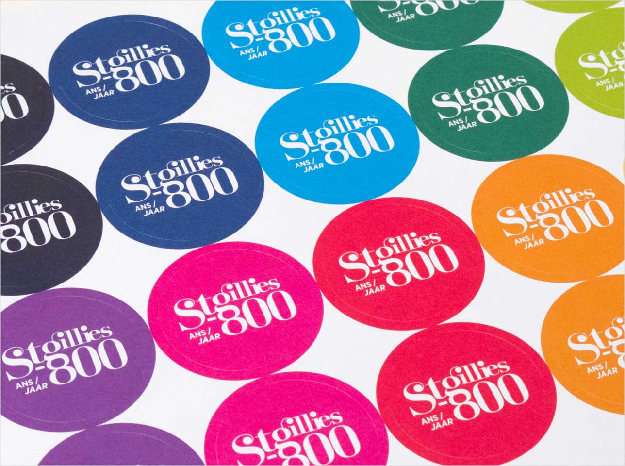 Colorfull Logo Stickers